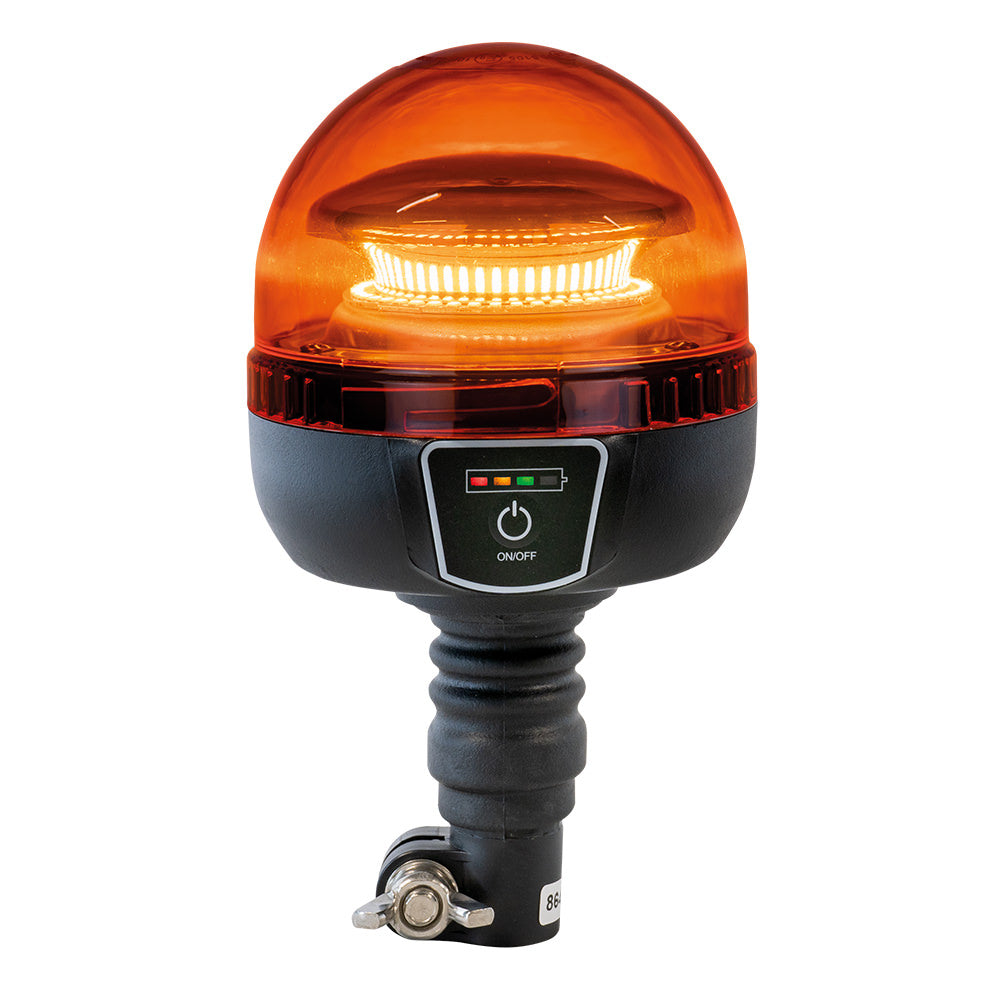 RECHARGEABLE LED BEACON 9-30V SPIGOT BASE
