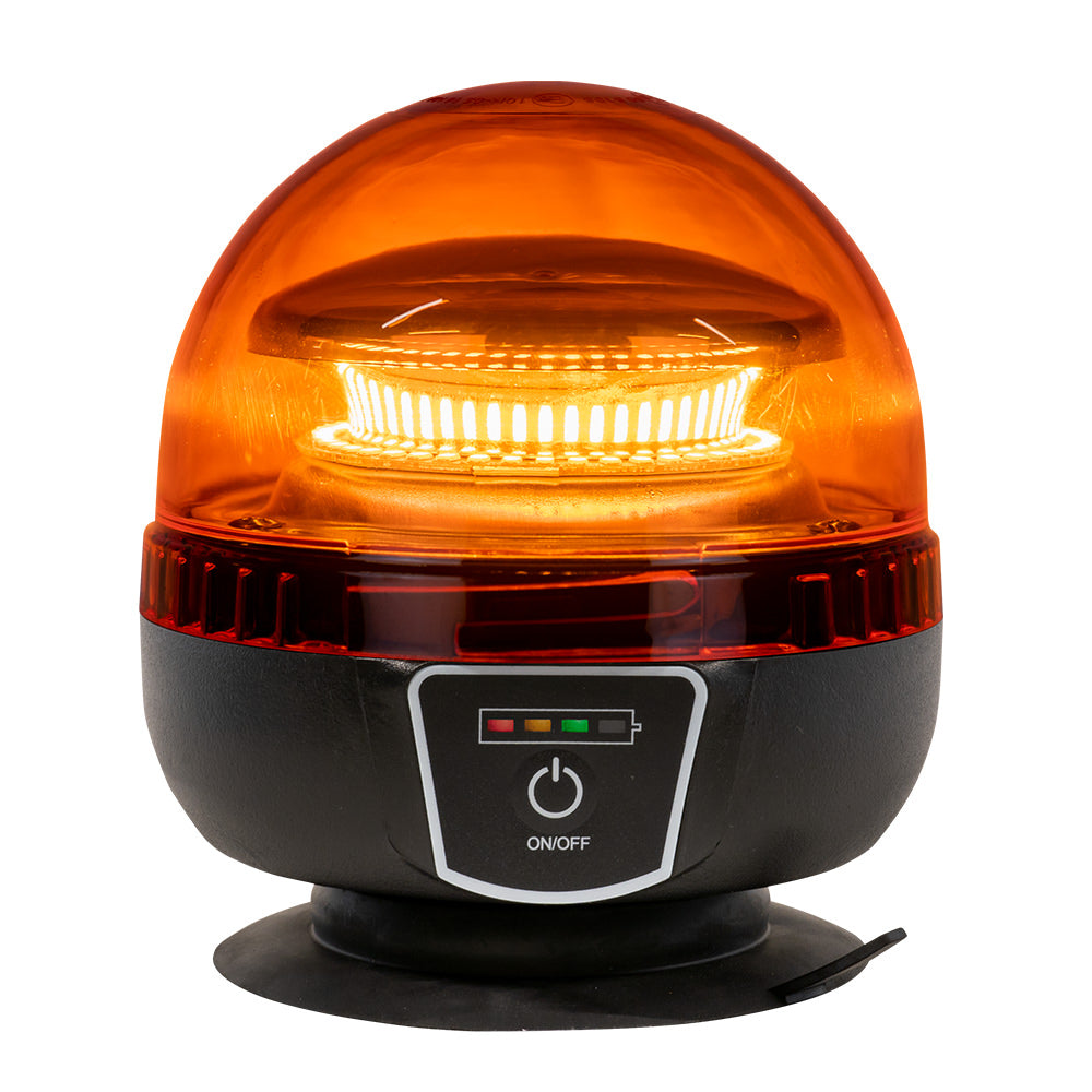 RECHARGEABLE LED BEACON MAGNETIC BASE