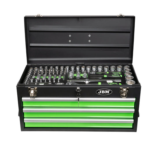 143 PIECES METAL TOOL BOX  - ZINC FINISH