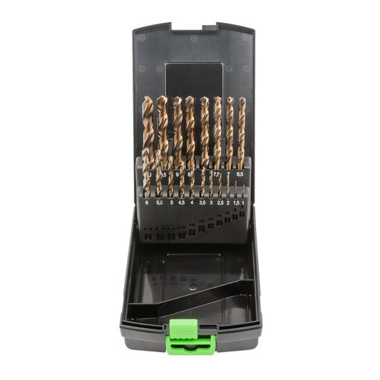 COBALT TWIST DRILL SET 1-10MM