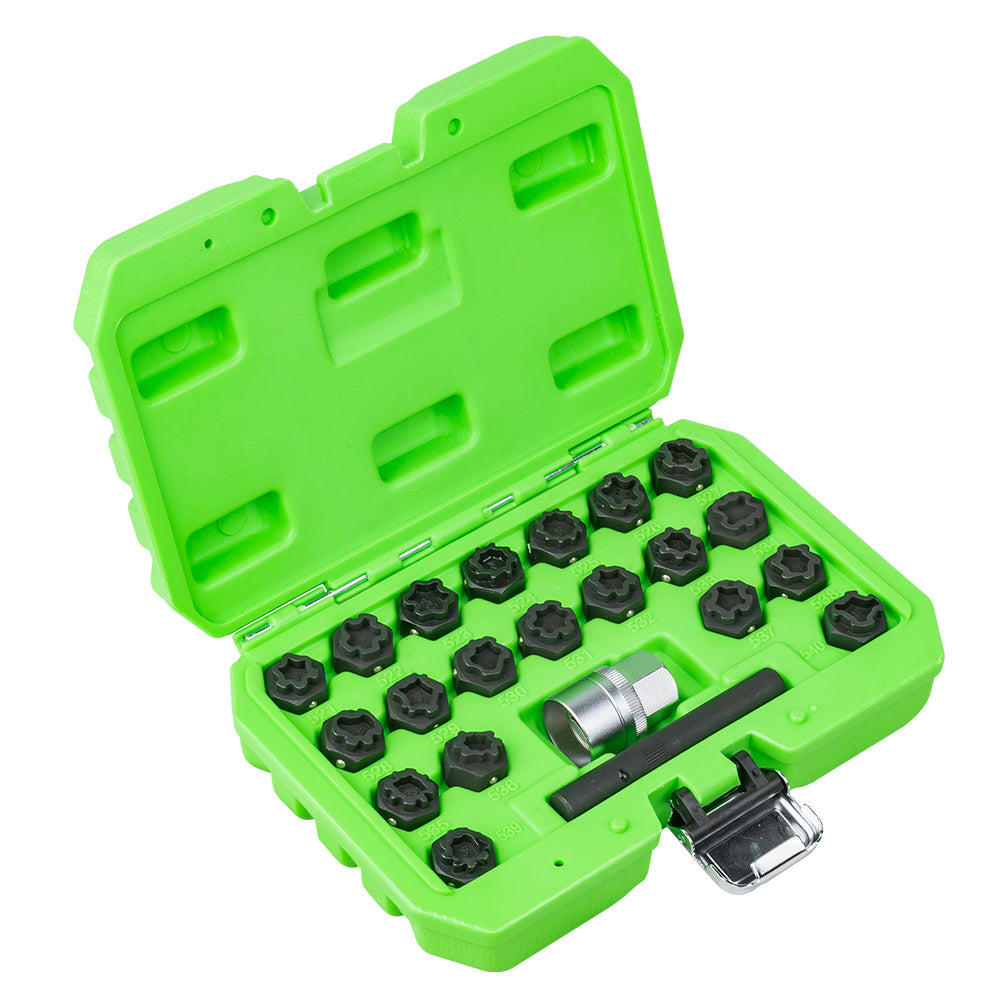 WHEEL LOCK SCREW SOCKET SET FOR VAG