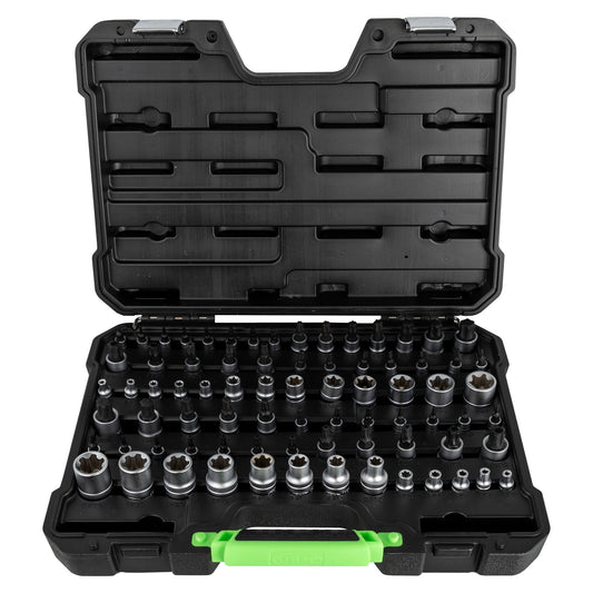 77-PIECE TORX / TORX PLUS SOCKET AND BIT SET