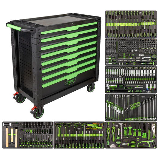 XL TOOL TROLLEY WITH 8 DRAWERS - ASSEMBLED (468 PCS)