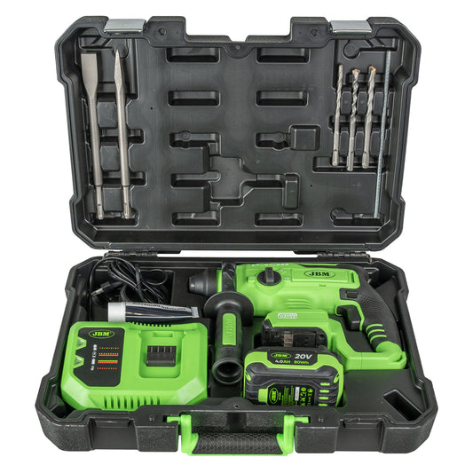 BRUSHLESS ROTARY HAMMER WITH STORAGE CASE