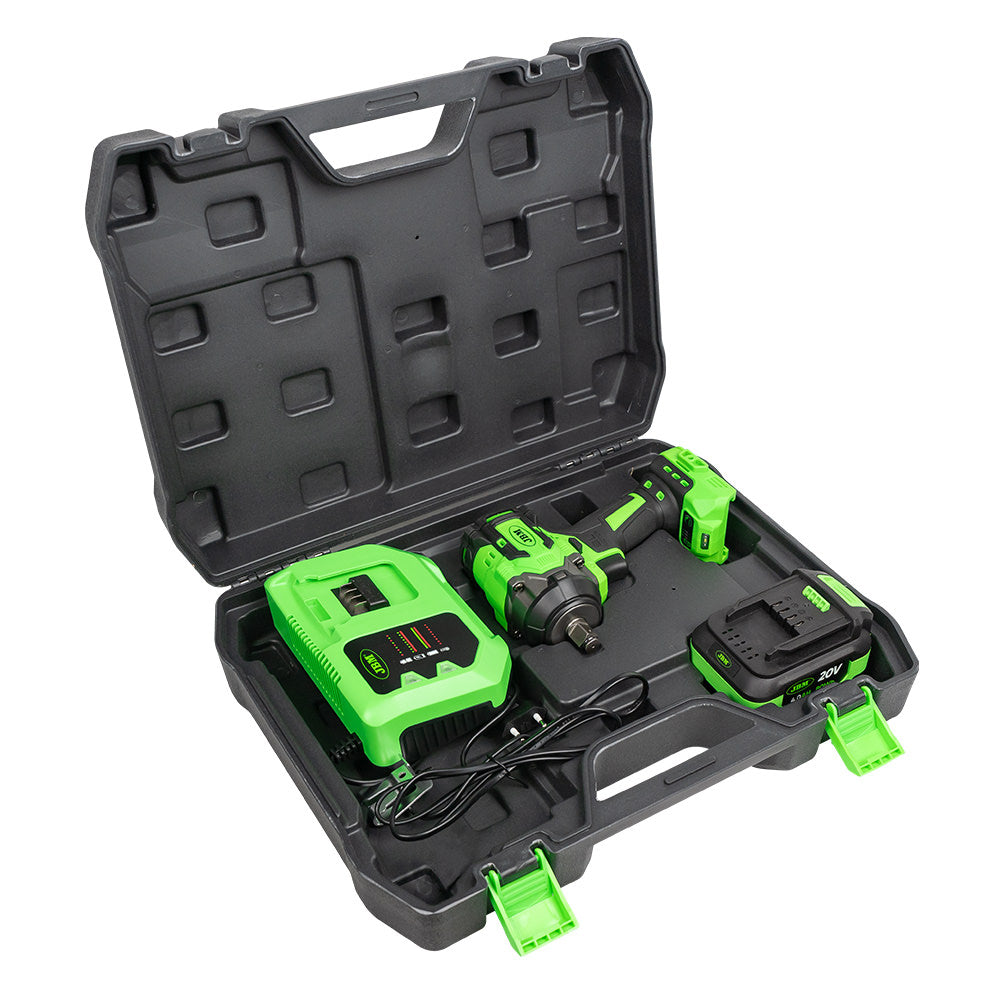 1/2" 800NM CORDLESS BRUSHLESS IMPACT WRENCH WITH STORAGE CASE
