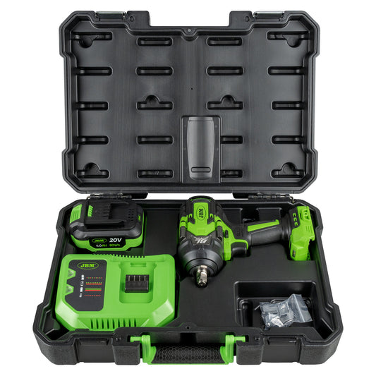 1/2" 1000NM BRUSHLESS IMPACT WRENCH WITH STORAGE CASE