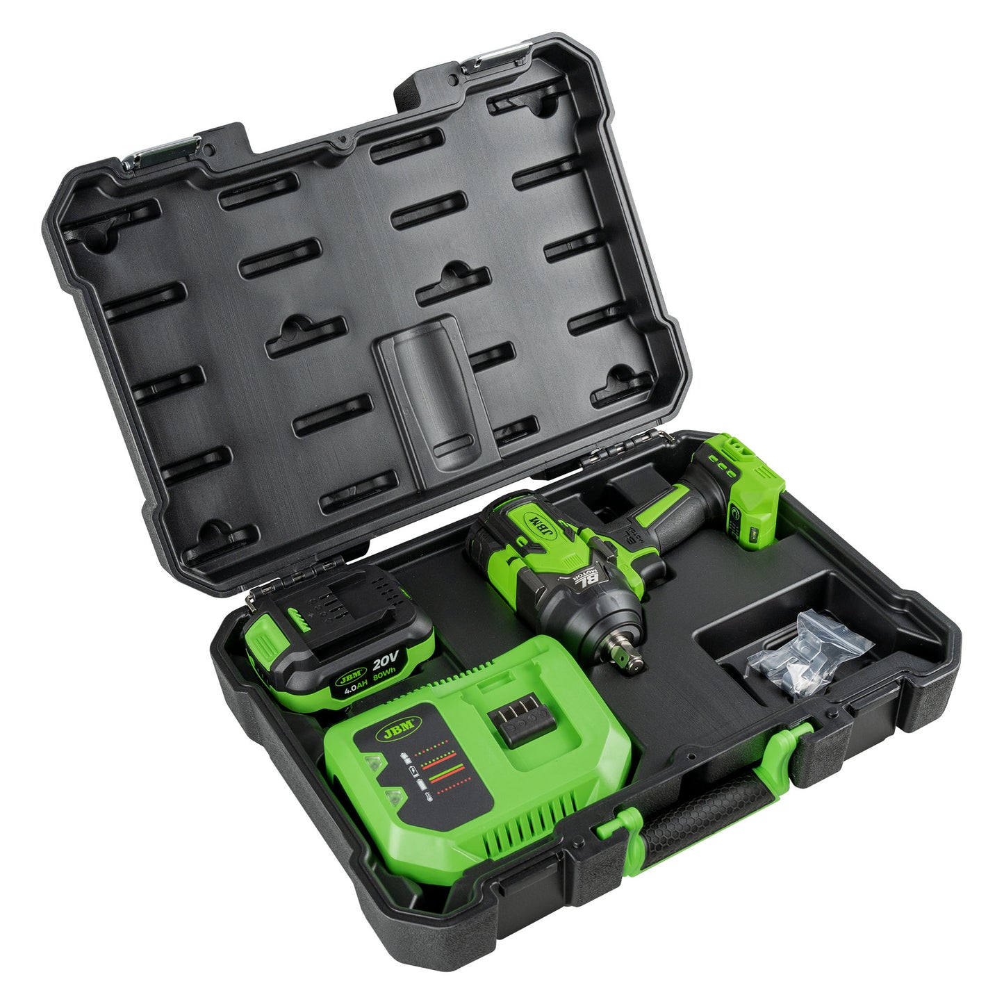 1/2" 1000NM BRUSHLESS IMPACT WRENCH WITH STORAGE CASE