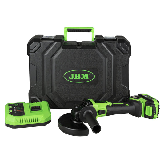BRUSHLESS ANGLE GRINDER 115MM WITH STORAGE CASE