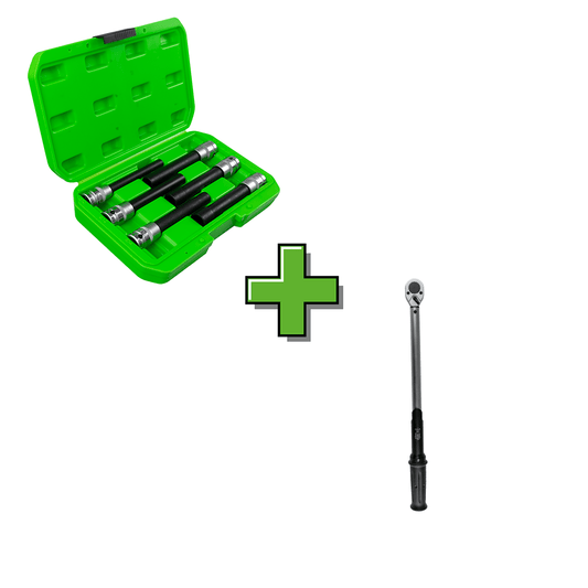 53082 TORQUE WRENCH + 53915 6 PIECES 1/2" SOCKET SET