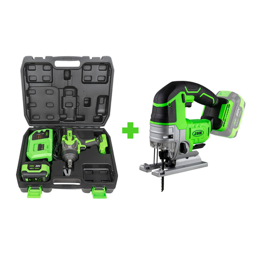 60048C 3/4" 1300NM IMPACT WRENCH WITH CASE + 60010 FOR GIFT