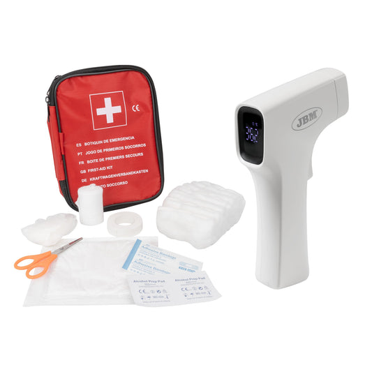 53794 PROFESSIONAL INFRARED THERMOMETER + 51246 FIRST AID KIT