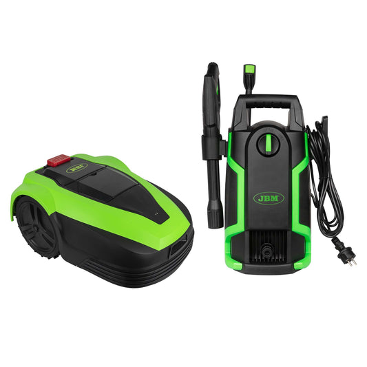 52598 ROBOTIC LAWN MOWER + 53947 HIGH PRESSURE WASHER 1400W