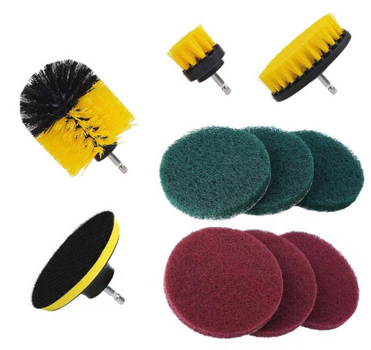 Cleaning brushes set - 10 pcs