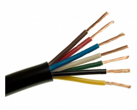 Electrical cable YLYs 7x0.75
