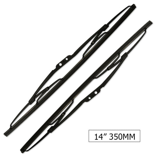 TWO UNIT UNIV.WIPER BLADE 14" 350MM