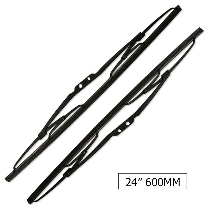 TWO UNIT UNIV. WIPER BLADE 24" 600MM