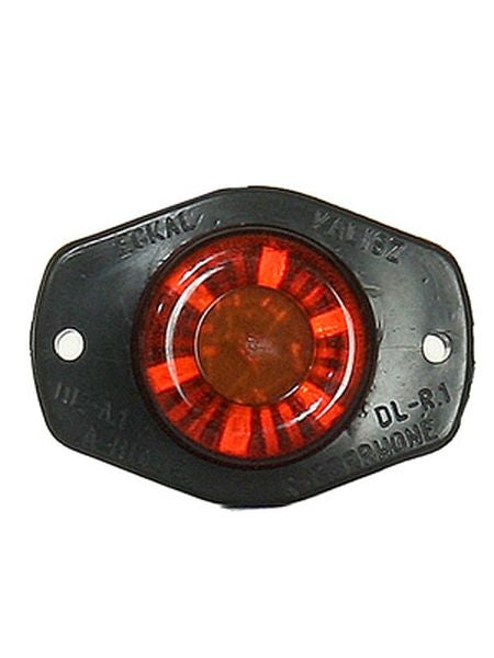 Flat lamp 6x led red