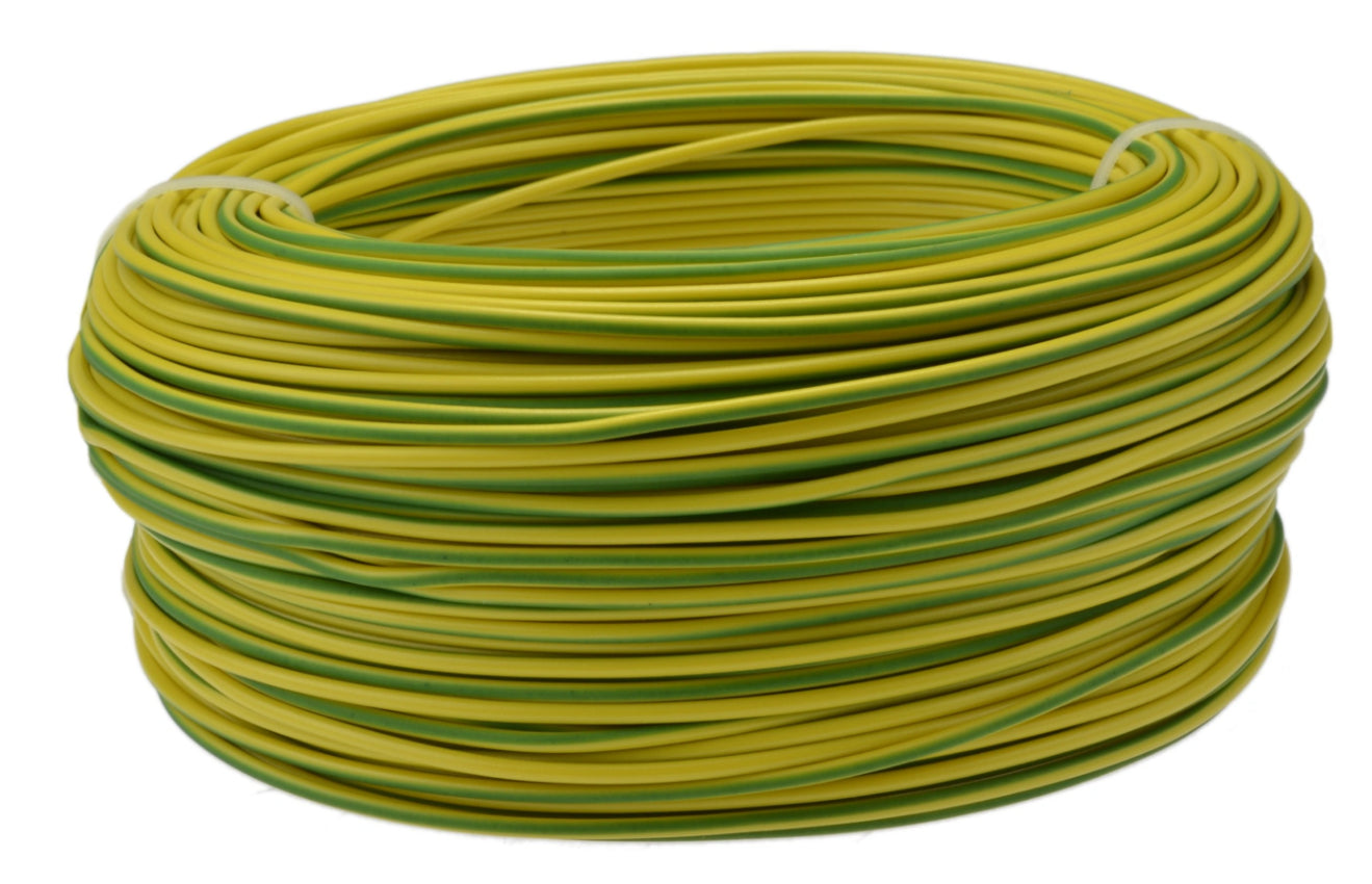 Cables LGYS 1*1.5 yellow-green