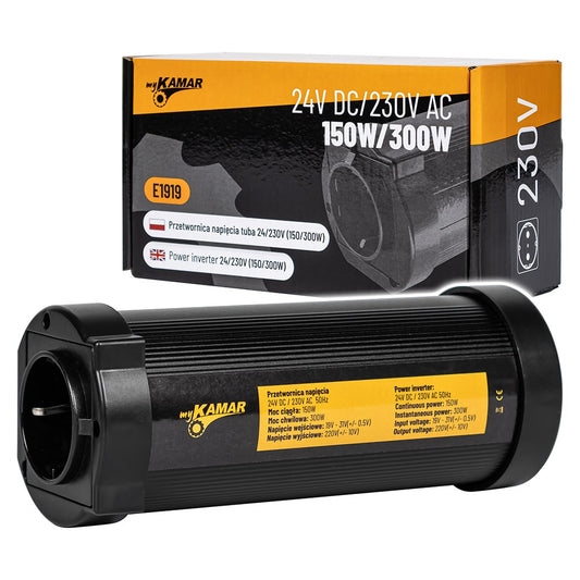 Voltage tube converter 24/230V (150/300W)