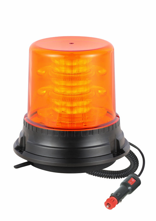 Warning lamp 36x LED R65 R10 magnet 4 flashes
