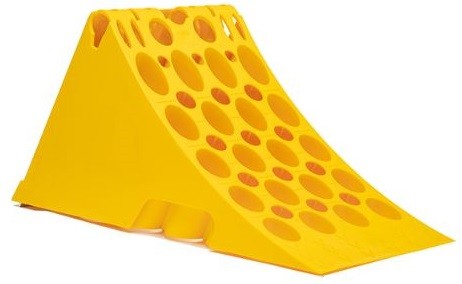Wheel chock yellow 20cm