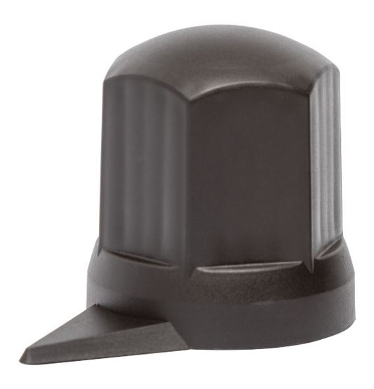 Wheel nut cover with indicator high(49mm) 32 black