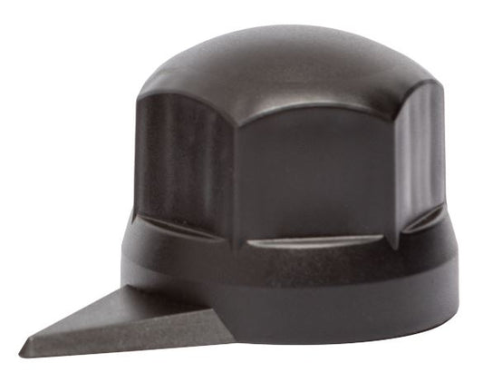 Wheel nut covers with indicators low(35mm) 32 black