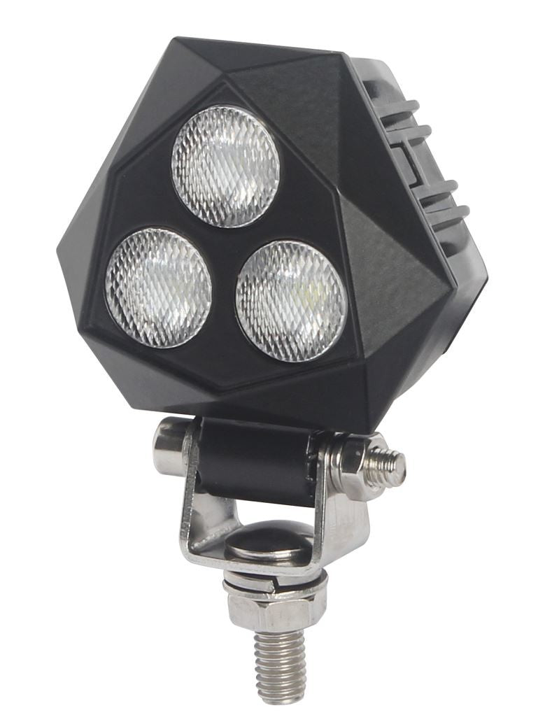 Work lamp 3xLED triangle