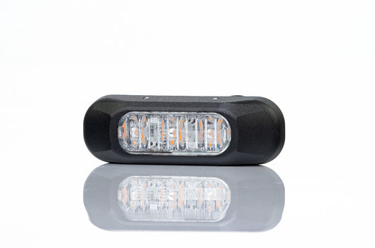Yellow LED warning beacon 12-36V, cable’s length 0,25 m.